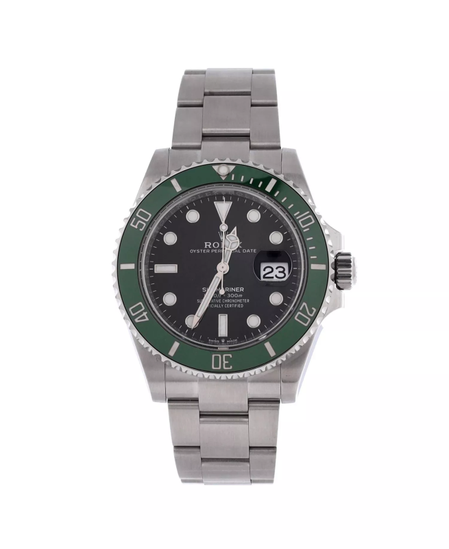 Oyster Perpetual Submariner Starbucks Date Automatic Watch in Stainless Steel and Cerachrom 41mm